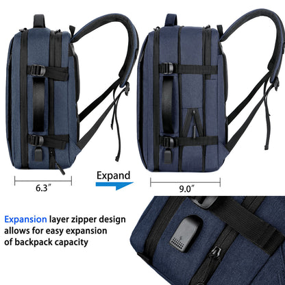 Expandable Carry on Backpack Extra Large Travel Backpack Weekender Backpack