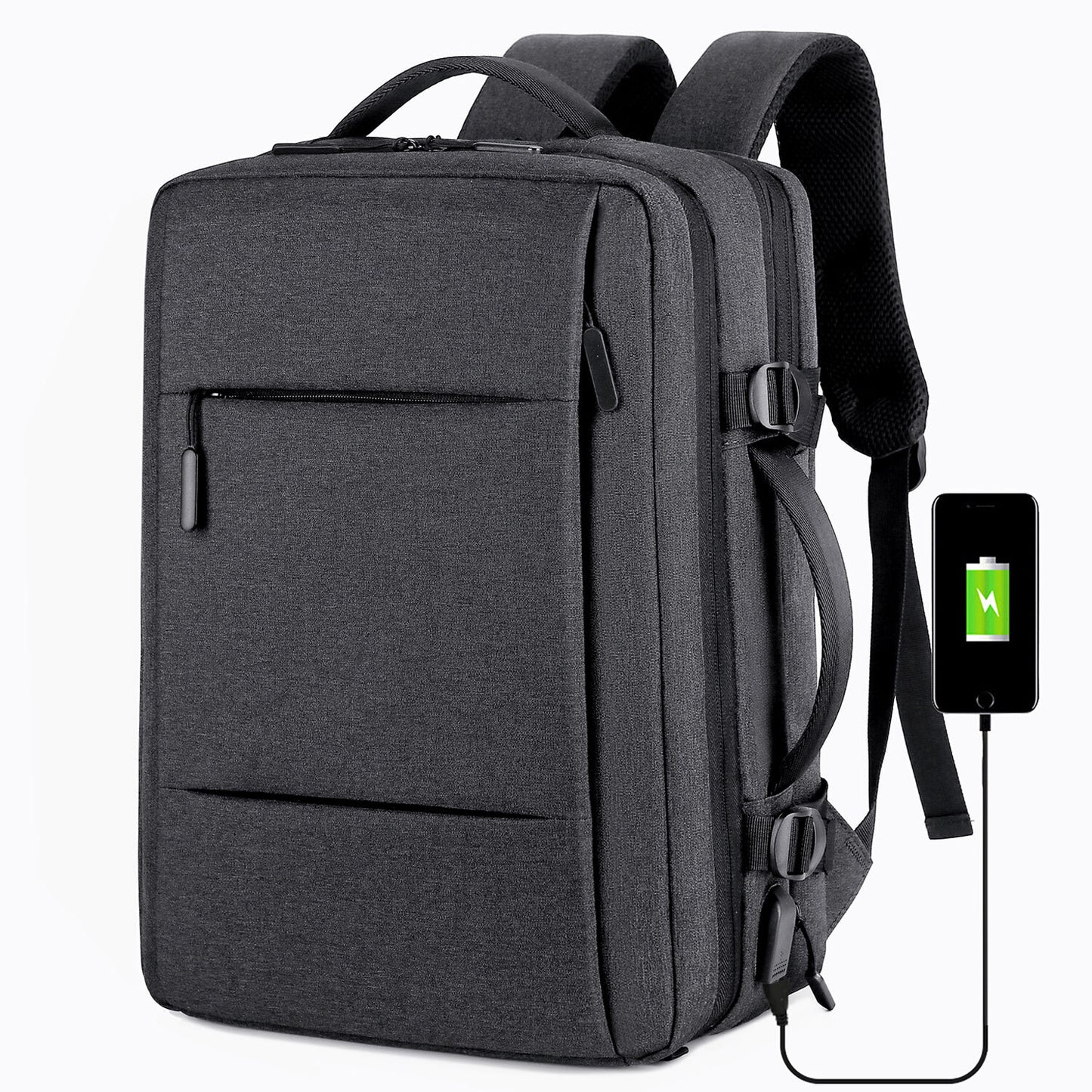 Expandable Carry on Backpack Extra Large Travel Backpack Weekender Backpack