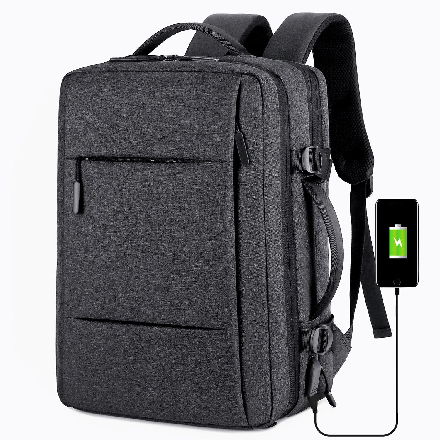 Expandable Carry on Backpack Extra Large Travel Backpack Weekender Backpack