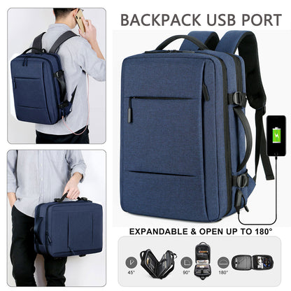 Expandable Carry on Backpack Extra Large Travel Backpack Weekender Backpack