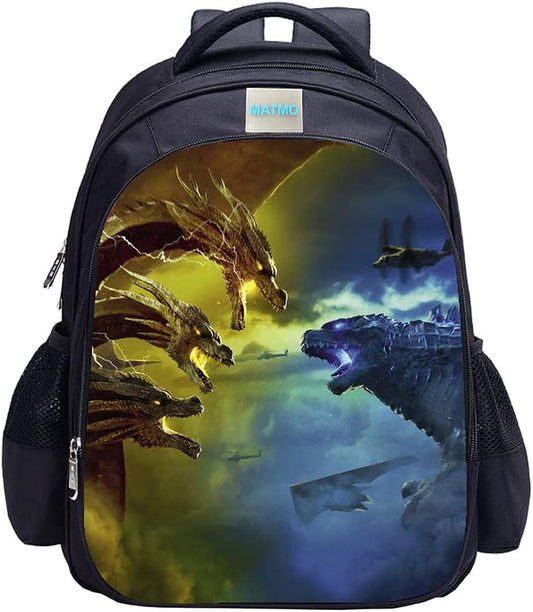 Monster Dinosaur Backpack for Boys School - Kids Bookbag (12L)