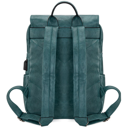 Wrangler Leather Backpack Purse for Women Laptop Backpack Fashion Pink Backpack, Jean