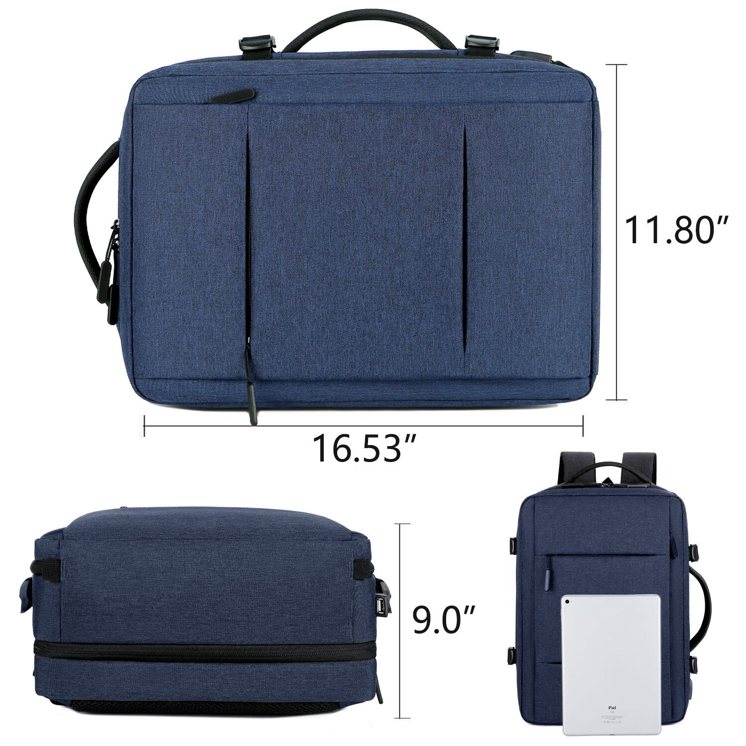 Expandable Carry on Backpack Extra Large Travel Backpack Weekender Backpack