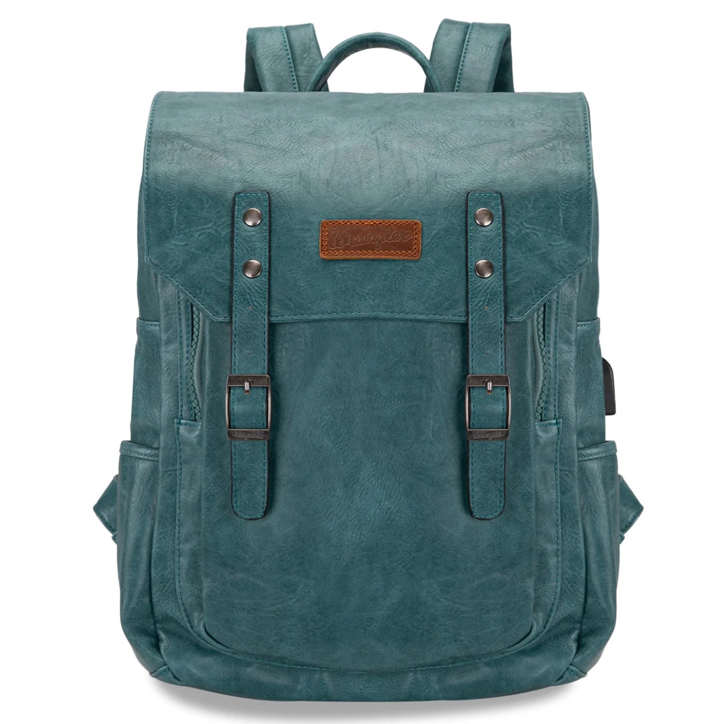 Wrangler Leather Backpack Purse for Women Laptop Backpack Fashion Pink Backpack, Jean