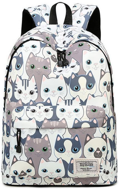 Leisure Backpack for Girls Teenage School Bag Women Backpack Purse Cat
