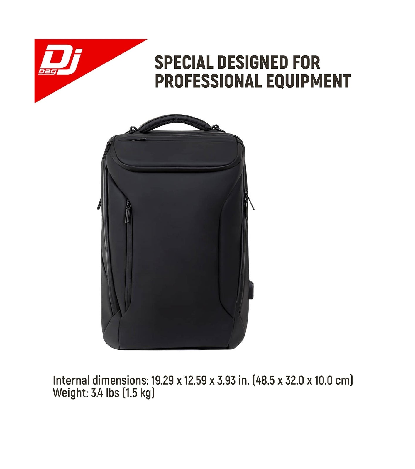 Professional Backpack for DJ Gear Pioneer DJM, DDJ. Denon. A&H. Hercules. Num...