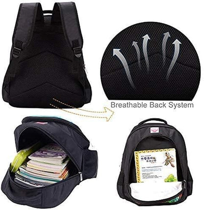 Monster Dinosaur Backpack for Boys School - Kids Bookbag (12L)