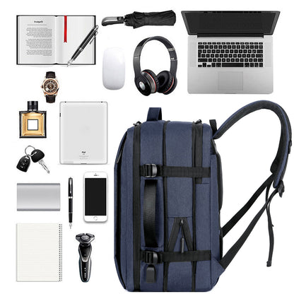 Expandable Carry on Backpack Extra Large Travel Backpack Weekender Backpack