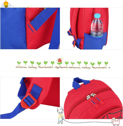 Spiderman Backpack, Little Superhero Backpack, Red Black Small Backpack for Fans, Small Bookbags, Back to School Gifts