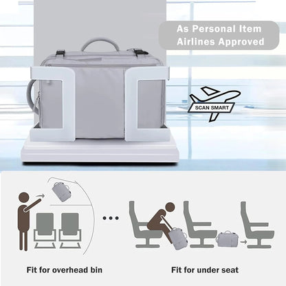 Extra Large Travel Backpack,Carry on Backpack,17 Inch Laptop Backpack,Hiking Backpack,School Bag,Gray