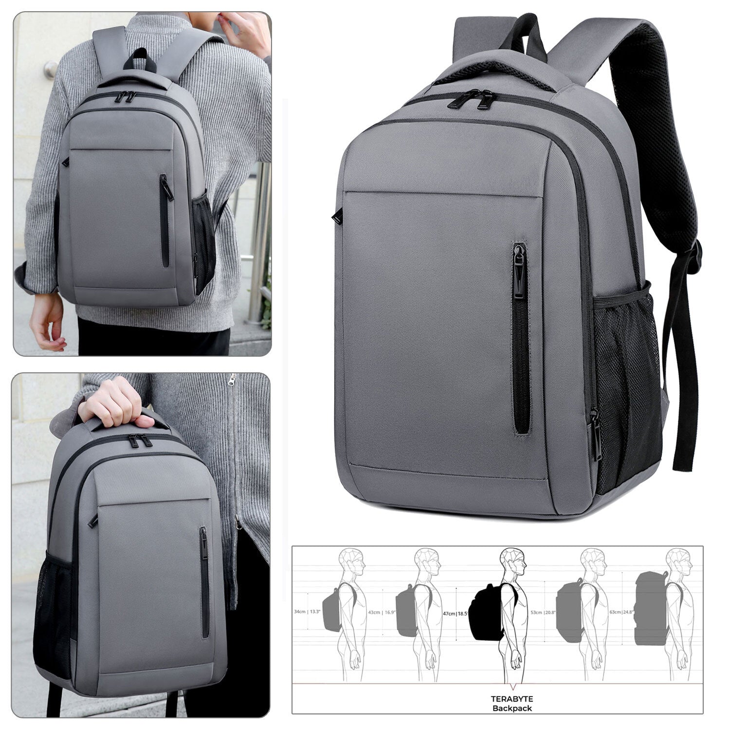 Expandable Carry on Backpack Extra Large Travel Backpack Weekender Backpack