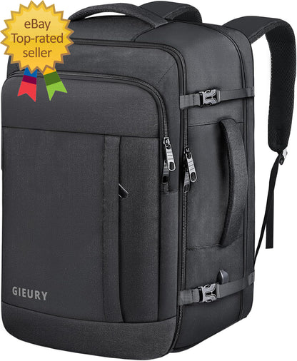 Carry on Backpack 50L Travel Backpack Luggage Backpack TSA Flight Approved